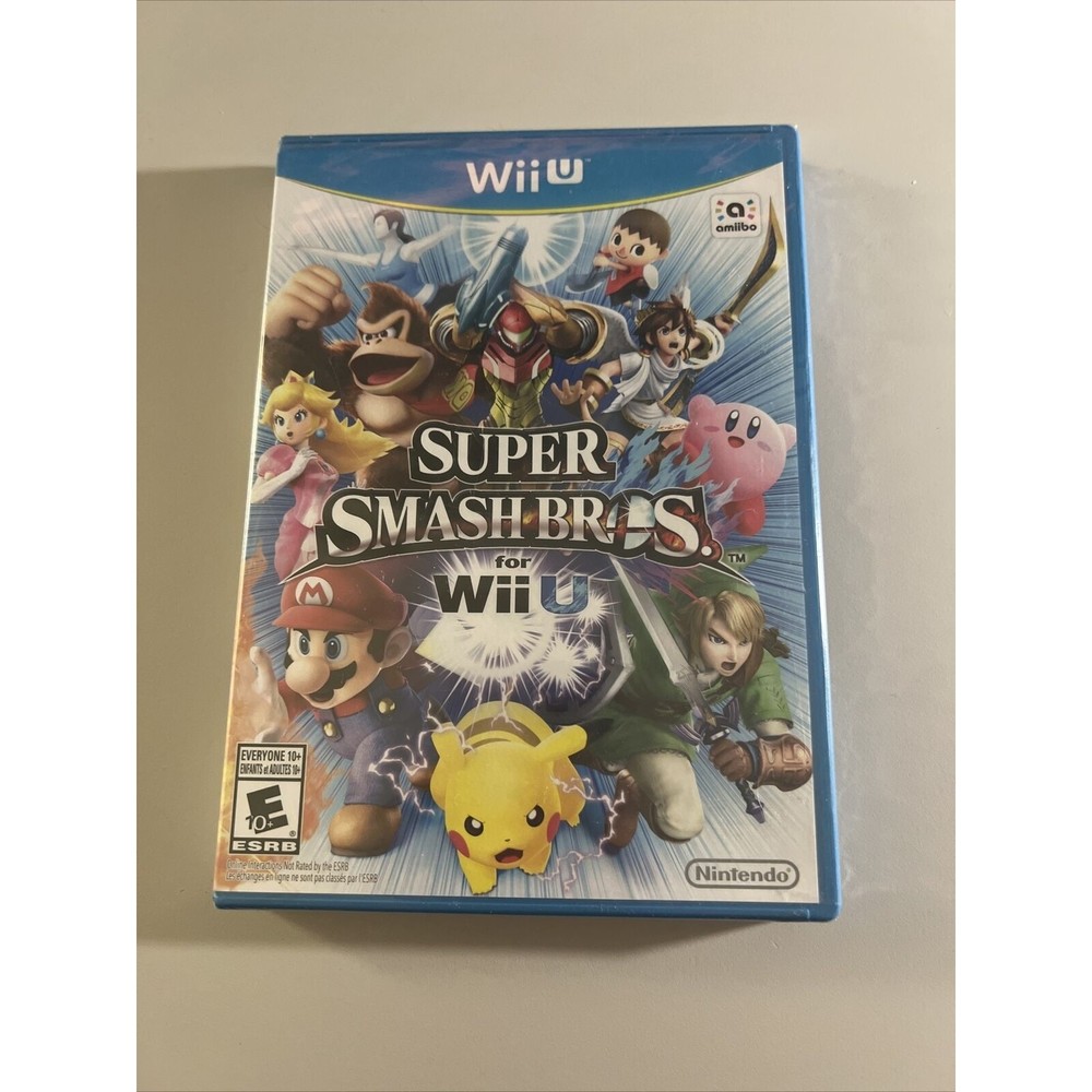 Super Smash Bros. (Nintendo Wii U, 2014) - New Factory Sealed
